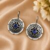 Silver Floral Bugadi Elegant Traditional Floral Brass Jewelry Premium Polish