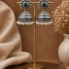 Elegant Jhumka Earring Traditional Brass Jewelry Premium Polish Ethnic Fashion