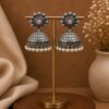 Elegant Jhumka Earring Traditional Brass Jewelry Premium Polish Ethnic Fashion