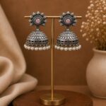 Elegant Jhumka Earring – Gorgeous Traditional Jewelry for Graceful Style - ''BabyPink''