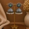 Elegant Jhumka Earring Traditional Brass Jewelry Premium Polish Ethnic Fashion