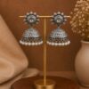 Elegant Jhumka Earring Traditional Brass Jewelry Premium Polish Ethnic Fashion