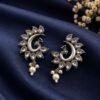 Elegant Peacock Earring traditional brass jewelry premium polish festive fashion accessory