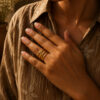 Anti Tarnish Rings Contemporary Gold Plated Open Ring for Stylish Women 2 photo 21 2026 08 02 11 48 42