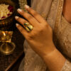 Anti Tarnish Rings Anniversary Finger Ring for Women