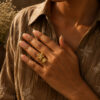 Anti Tarnish Rings Contemporary Open Ring for Bridal Wear 3 photo 25 2026 08 02 11 48 42