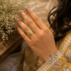 Anti Tarnish Rings Designer Gold Plated Luxury Ring for Stylish Women