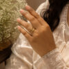 Anti Tarnish Rings Adjustable Designer Luxury Ring for Modern Women