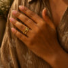 Anti Tarnish Rings Contemporary Gold Plated Open Ring for Her 2 photo 37 2026 08 02 11 48 42
