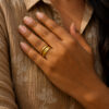 Anti Tarnish Rings Royal Looking Fashion Open Ring with Stylish 2 photo 40 2026 08 02 11 48 42