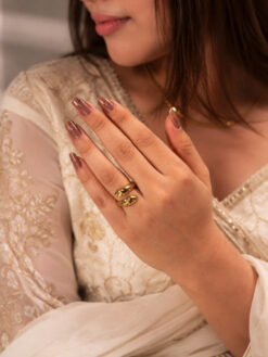 Anti Tarnish Rings Designer Fashion Luxury Ring with Trendy