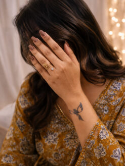 Anti Tarnish Rings Trendy Designer Luxury Ring