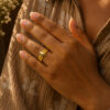 Anti Tarnish Rings Royal Looking Open Ring for Traditional Wear