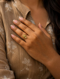 Anti Tarnish Rings Timeless Open Ring for College Girls