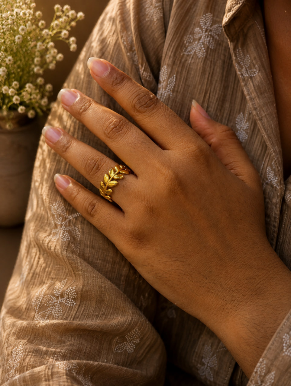 Anti Tarnish Rings Adjustable Royal Looking Finger Ring for Fashion Lovers 1 Anti Tarnish Rings Adjustable Royal Looking Finger Ring for Fashion Lovers