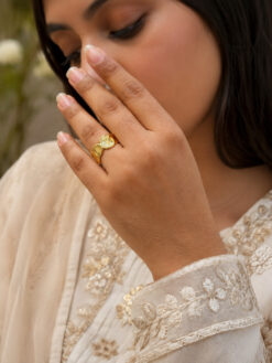 Anti Tarnish Rings Royal Looking Finger Ring for Casual Wear