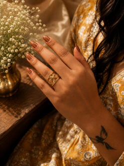 Anti Tarnish Rings Elegant Finger Ring for Birthday