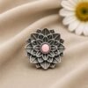 Vintage Flower Ring – Gorgeous Elegant Statement Jewelry for Women 14 Vintage Flower Ring Elegant Floral Brass Statement Jewelry for Women