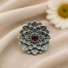 Vintage Flower Ring – Gorgeous Elegant Statement Jewelry for Women 12 Vintage Flower Ring Elegant Floral Brass Statement Jewelry for Women