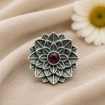 Vintage Flower Ring – Gorgeous Elegant Statement Jewelry for Women - "Pink"