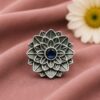 Vintage Flower Ring – Gorgeous Elegant Statement Jewelry for Women 11 Vintage Flower Ring Elegant Floral Brass Statement Jewelry for Women
