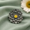 Vintage Flower Ring – Gorgeous Elegant Statement Jewelry for Women 10 Vintage Flower Ring Elegant Floral Brass Statement Jewelry for Women