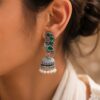 Designer Bird Earring Elegant Bird Inspired Brass Jewelry for Women