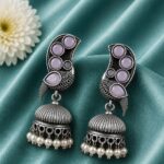 Designer Bird Earring – Gorgeous Elegant Statement Jewelry for Women - ''BabyPink''
