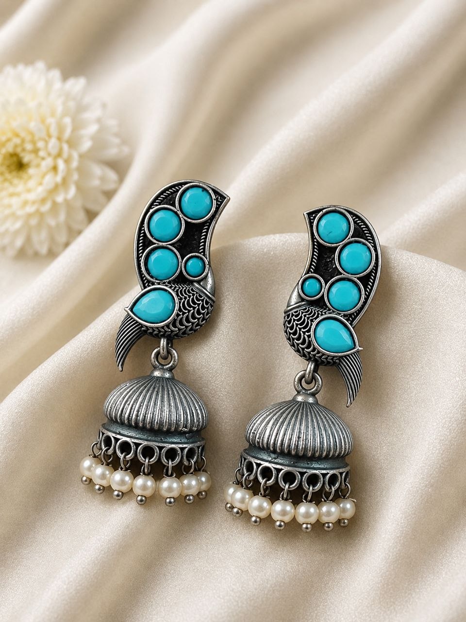 Designer Bird Earring – Gorgeous Elegant Statement Jewelry for Women 8 Designer Bird Earring Elegant Bird Inspired Brass Jewelry for Women