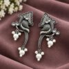 Oxidized Unique Bird Earring traditional brass jewelry premium polish stylish bird design earrings
