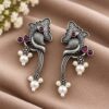 Oxidized Unique Bird Earring traditional brass jewelry premium polish stylish bird design earrings