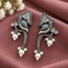 Oxidized Unique Bird Earring traditional brass jewelry premium polish stylish bird design earrings