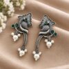 Oxidized Unique Bird Earring traditional brass jewelry premium polish stylish bird design earrings