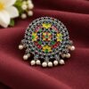 Adjustable Meenakari Ring traditional brass jewelry premium polish colorful ethnic fashion ring