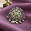 Adjustable Meenakari Ring traditional brass jewelry premium polish colorful ethnic fashion ring