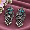 Stylish Peacock Earring traditional brass jewelry premium polish elegant peacock design fashion earrings
