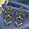 Stylish Peacock Earring traditional brass jewelry premium polish elegant peacock design fashion earrings
