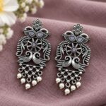 Stylish Peacock Earring – Gorgeous Traditional Jewelry for Elegant Occasions - ''BabyPink''