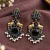 Two Tone Nandi Earring stunning traditional brass ethnic jewelry