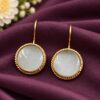 Gold Plated Round Hook Earring – Elegant Jewelry for Every Occasion 16 Gold Plated Round Hook Earring elegant brass jewelry premium gold finish