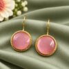 Gold Plated Round Hook Earring – Elegant Jewelry for Every Occasion 15 Gold Plated Round Hook Earring elegant brass jewelry premium gold finish