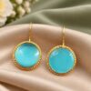 Gold Plated Round Hook Earring – Elegant Jewelry for Every Occasion 13 Gold Plated Round Hook Earring elegant brass jewelry premium gold finish