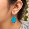 Drop Hook Earring elegant brass jewelry with premium polish