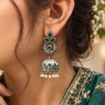 Designer Leaf Jhumka Earring for Traditional and Festive Looks