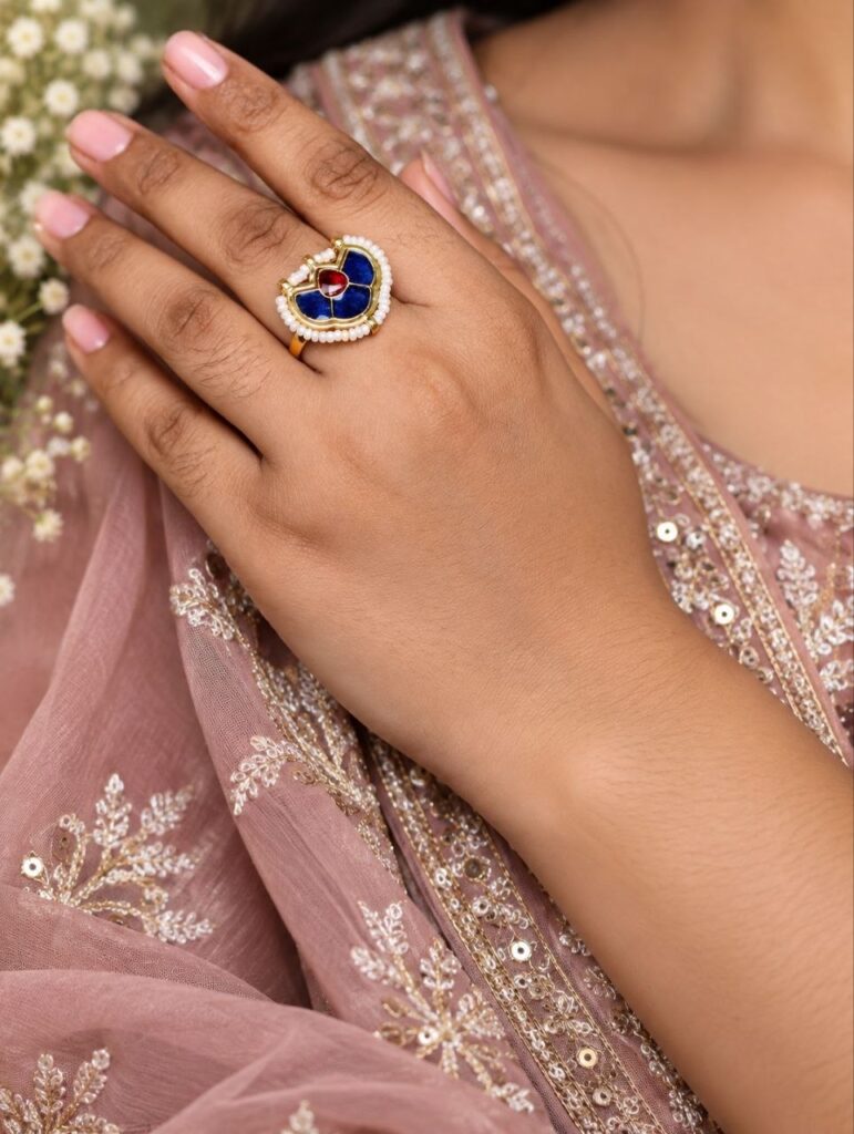 Gold Plated Flower Ring – Gorgeous Elegance for Every Special Occasion