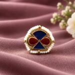 Adjustable Gold Plated Ring – Elegant Jewelry for Every Occasion - Blue