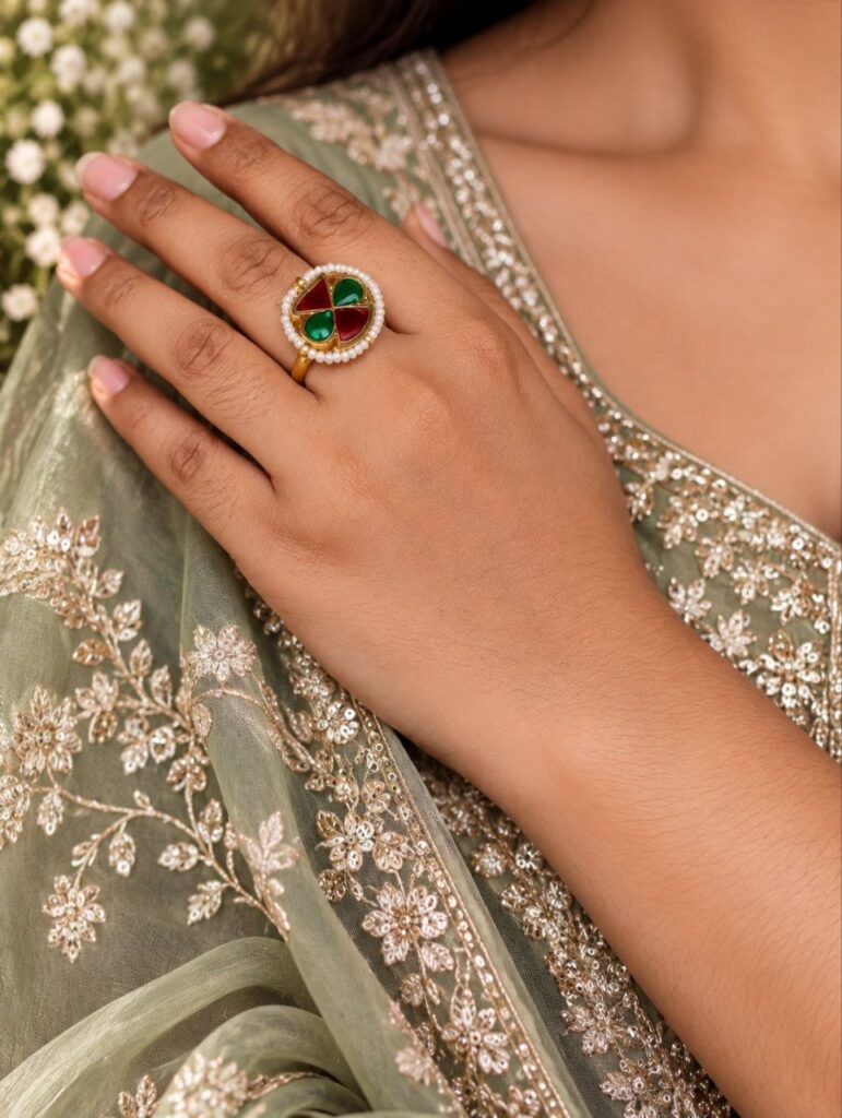 Adjustable Gold Plated Ring – Elegant Jewelry for Every Occasion