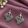 Leaf Hook Earring elegant nature inspired traditional jewelry for women