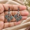 Leaf Hook Earring elegant nature inspired traditional jewelry for women
