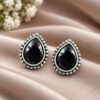 Drop Stud Earring elegant brass jewelry premium polish stylish fashion accessory
